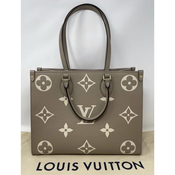 Louis Vuitton OnTheGo Tote MM Turtle Dove Brand New Rare! - Picture 7 of 14
